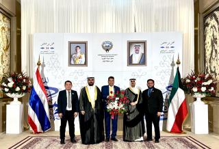 On the occasion of the 64th National Day and the 34th Liberation Day of the State of Kuwait Chargee Ambassador (Acting)